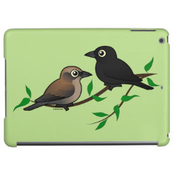 Rusty Blackbird Pair Case Savvy Glossy Finish iPad Air Case