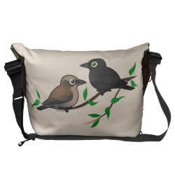 Rusty Blackbird Pair Rickshaw Large Zero Messenger Bag