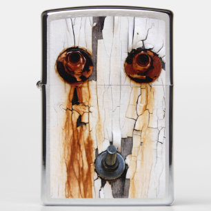 Rusty Bolts Nuts & Peeling Paint Zippo Lighter
