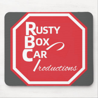 Rusty Boxcar Alternate Logo Mousepad