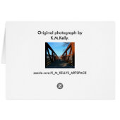 RUSTY BRIDGE. CARDS (Back Horizontal)