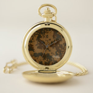 Rusty Camo Pocket Watch