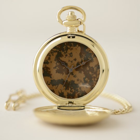Rusty Camo Pocket Watch