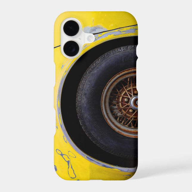 Rusty Car Iphone Case (Back)