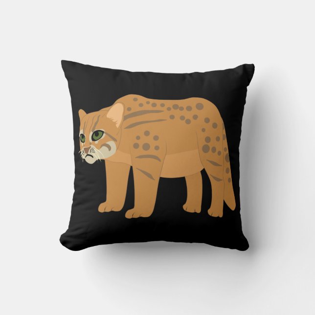 rusty cat pillow (Front)