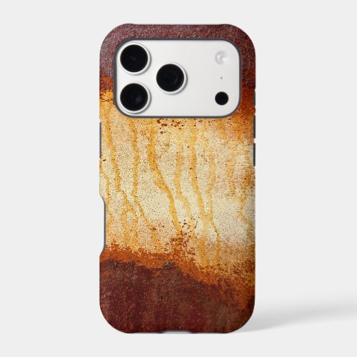 Rusty Corrosion Abstract Design iPhone 17 Pro Case
