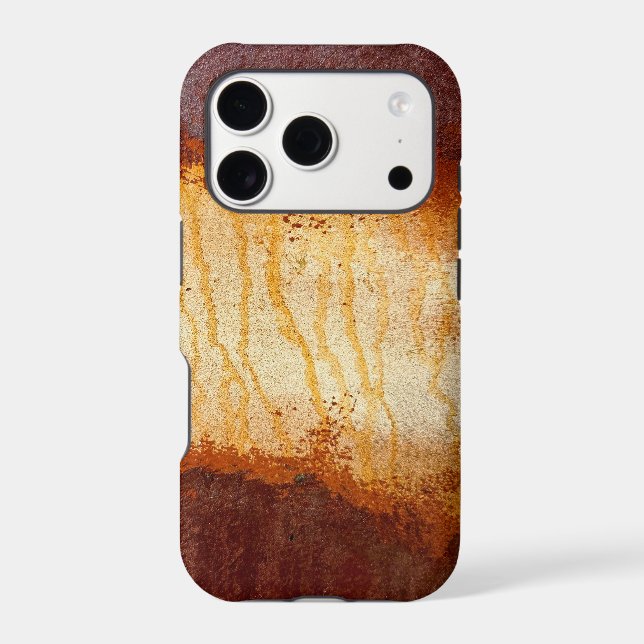 Rusty Corrosion Abstract Design iPhone Case (Back)