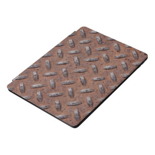Rusty Diamond Plate Pattern iPad Pro Cover