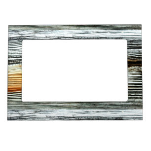 rusty driftwood boards magnetic frame