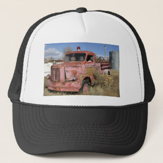 Rusty Fire Truck Trucker Hat