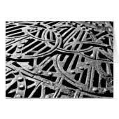 Rusty Grate in Gray (Front Horizontal)