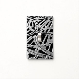 Rusty Grate in Gray Light Switch Cover