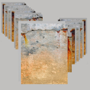 Rusty Gray Concrete Industrial Scrapbook paper