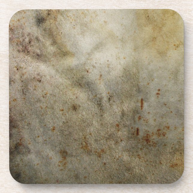 Rusty Grunge Beverage Coaster (Front)