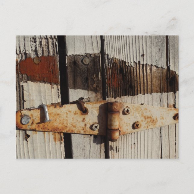 Rusty Hinge Postcard (Front)