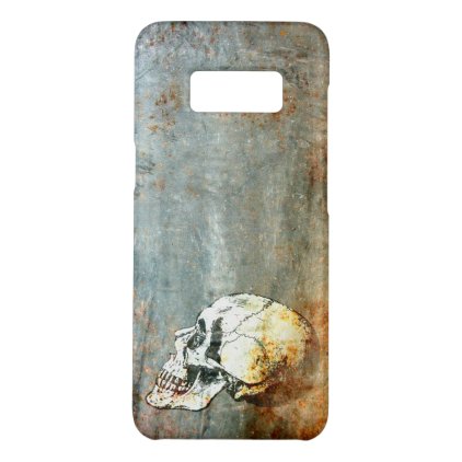 Rusty Industrial with a Skull Galaxie S8 Case