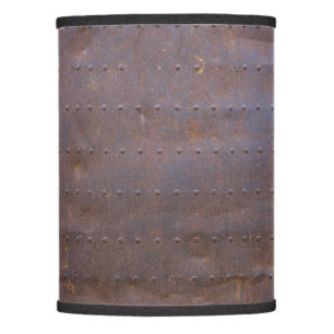 Rusty Iron Texture Background Lamp Shade