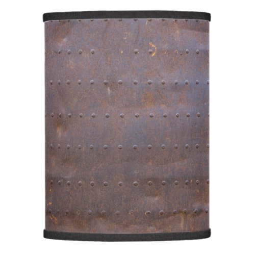 Rusty Iron Texture Background Lamp Shade