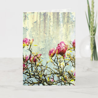 Rusty Magnolia Card