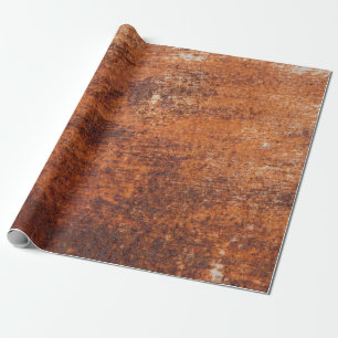 Rusty metal background wrapping paper