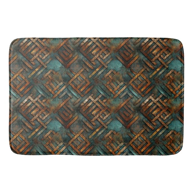 Rusty Metal Bath Mat (Front)