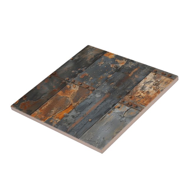 Rusty Metal Ceramic Tile (Side)
