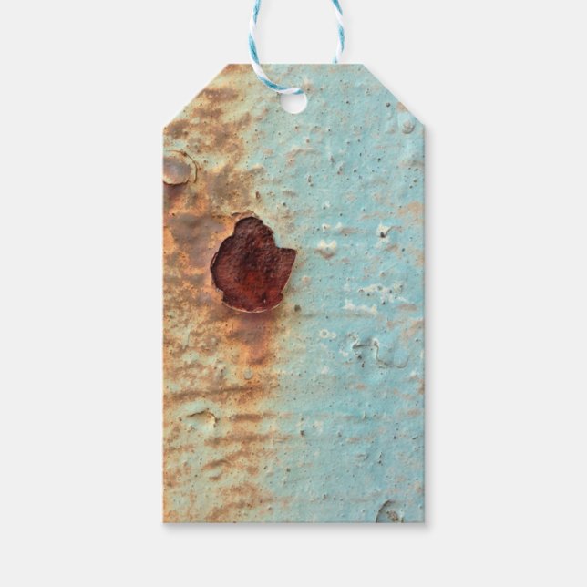 Rusty Metal Gift Tags (Front)