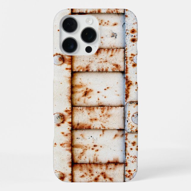 Rusty Metal Iphone Case (Back)
