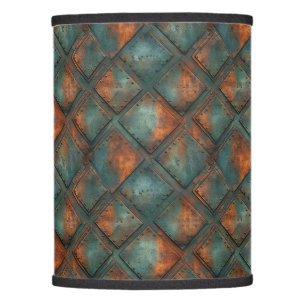 Rusty Metal Lamp Shade