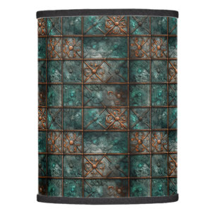 Rusty Metal Lamp Shade