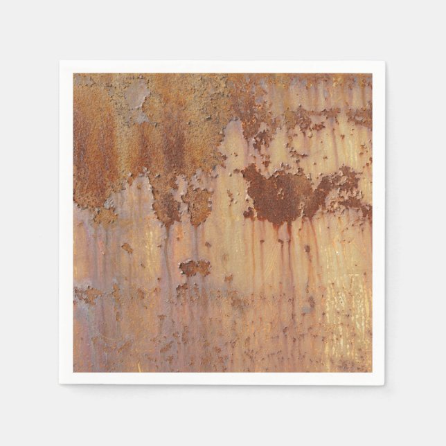 Rusty metal napkins (Front)