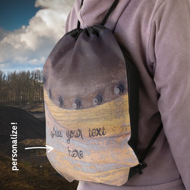 Rusty metal object drawstring bag (Creator Uploaded)