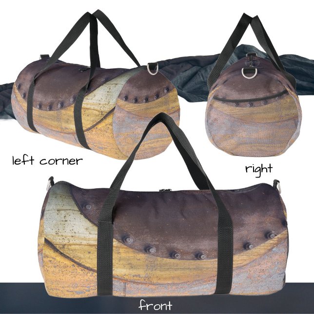 Rusty metal object  duffle bag (Creator Uploaded)