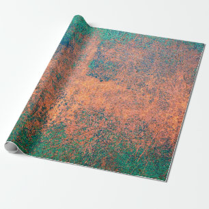 Rusty metal plate background texture. Steel plate Wrapping Paper