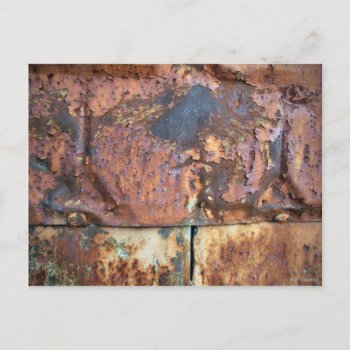 Rusty Metal Siding Old Industrial Building Postcard by M_Sylvia_Chaume at Zazzle