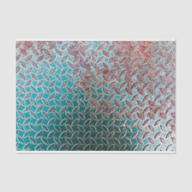 Rusty Metal Texture Tissue Paper (Front)