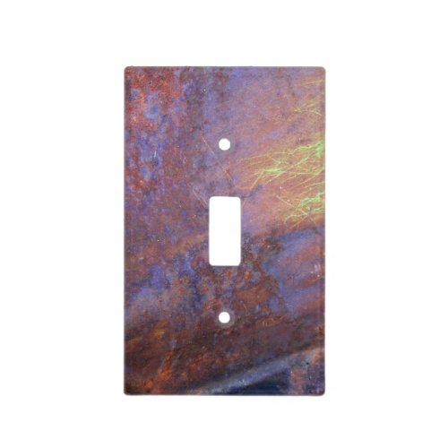 Rusty Metal Tin Roof Light Switch Cover