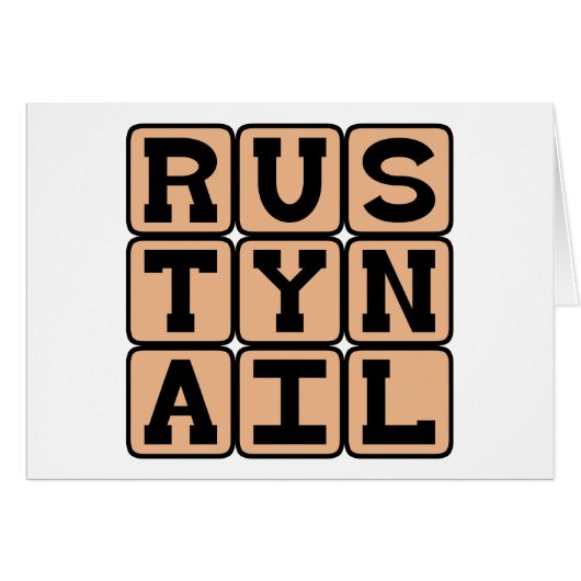 Rusty Nail, Cocktail Cards (Front Horizontal)