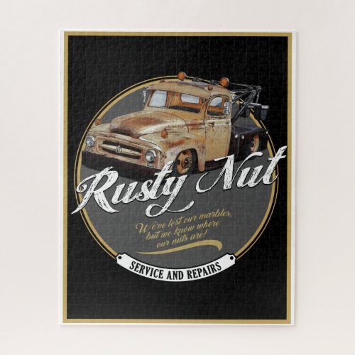 Rusty Nut International Harvester Jigsaw Puzzle