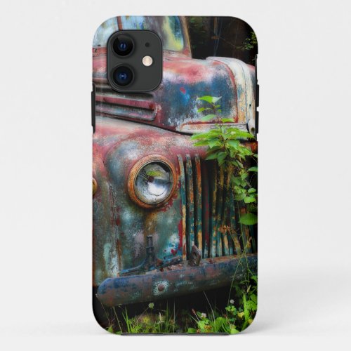 Rusty Old Antique Truck iPhone 5 Case