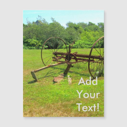 Rusty Old Farm Equipment (Front)