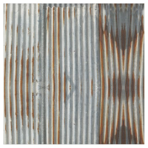 Rusty Old Fence! Fabric