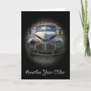 Rusty Old Hulk Birthday Card