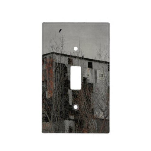 Rusty Old Industry Light Switch Cover