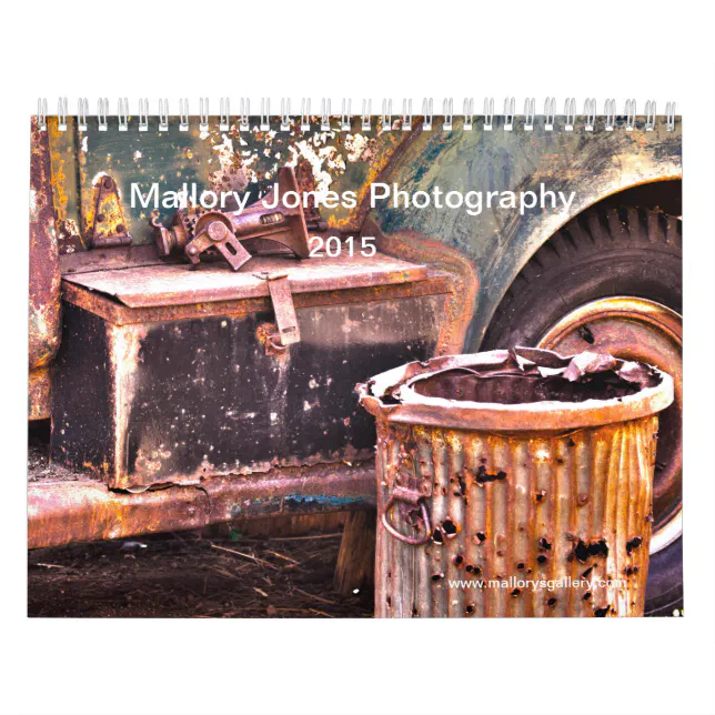 Rusty Old Trucks HDR calendar | Zazzle