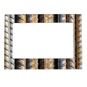 Rusty Rebar Design 5x7 Magnetic Frame