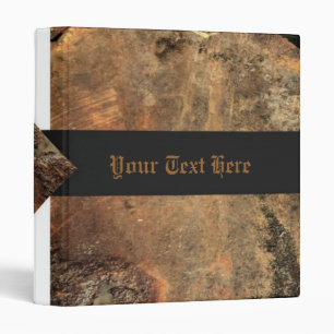 Rusty Sheet Avery Binder