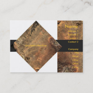 Rusty Sheet Business Card