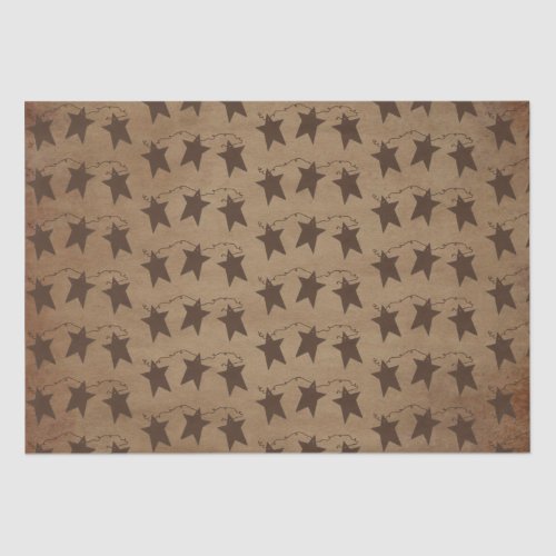 Rusty Stars Tissue Paper