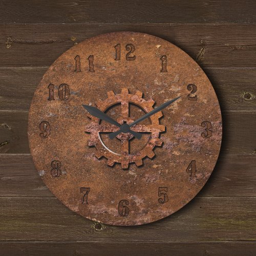 Rusty Steampunk Clock